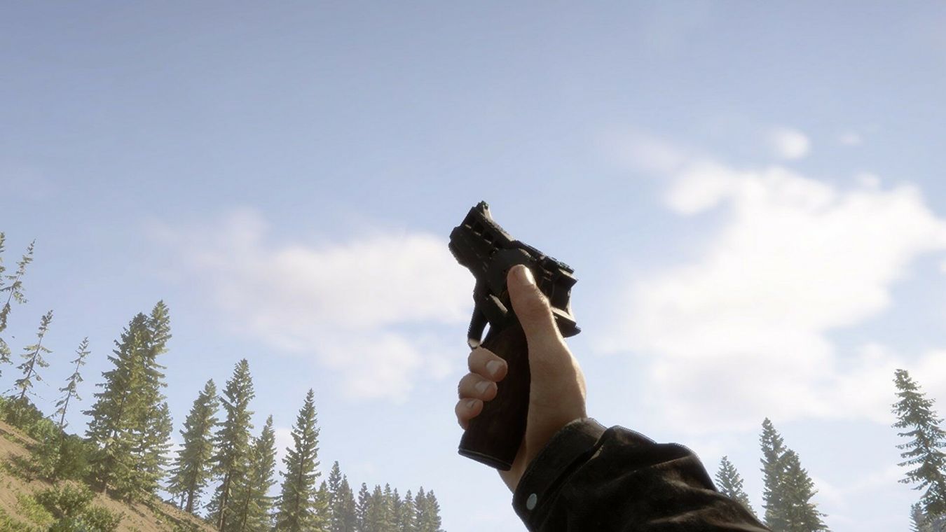 Где взять револьвер в Sons of the Forest