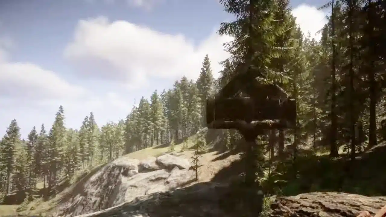Как построить дом на дереве в Sons of the Forest
