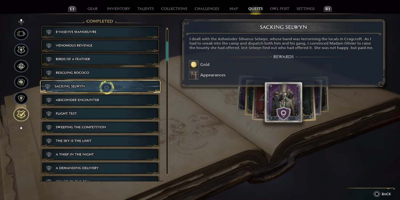 Увольнение Селвина в Hogwarts Legacy: как начать и пройти Увольнение Селвина в Hogwarts Legacy: как начать и пройти