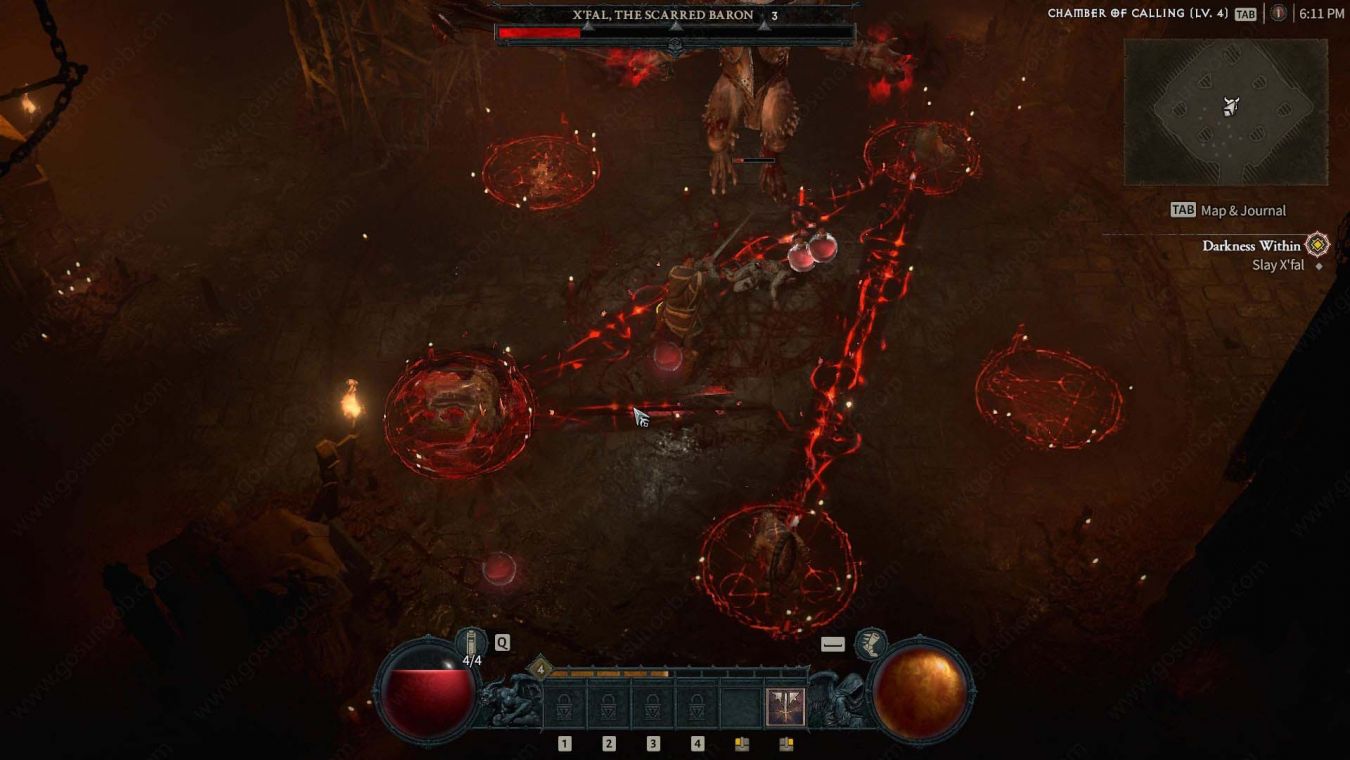 Как переключить оружие Diablo IV