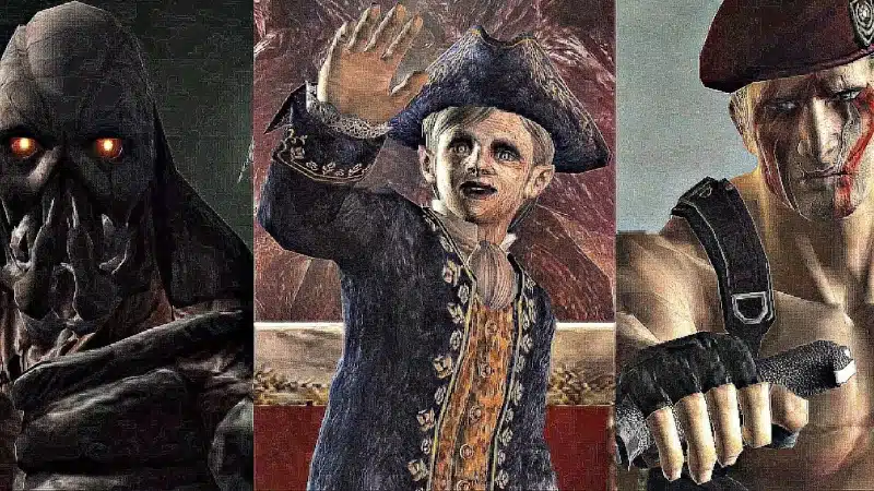 Все злодеи в Resident Evil 4 Remake Все злодеи в Resident Evil 4 Remake