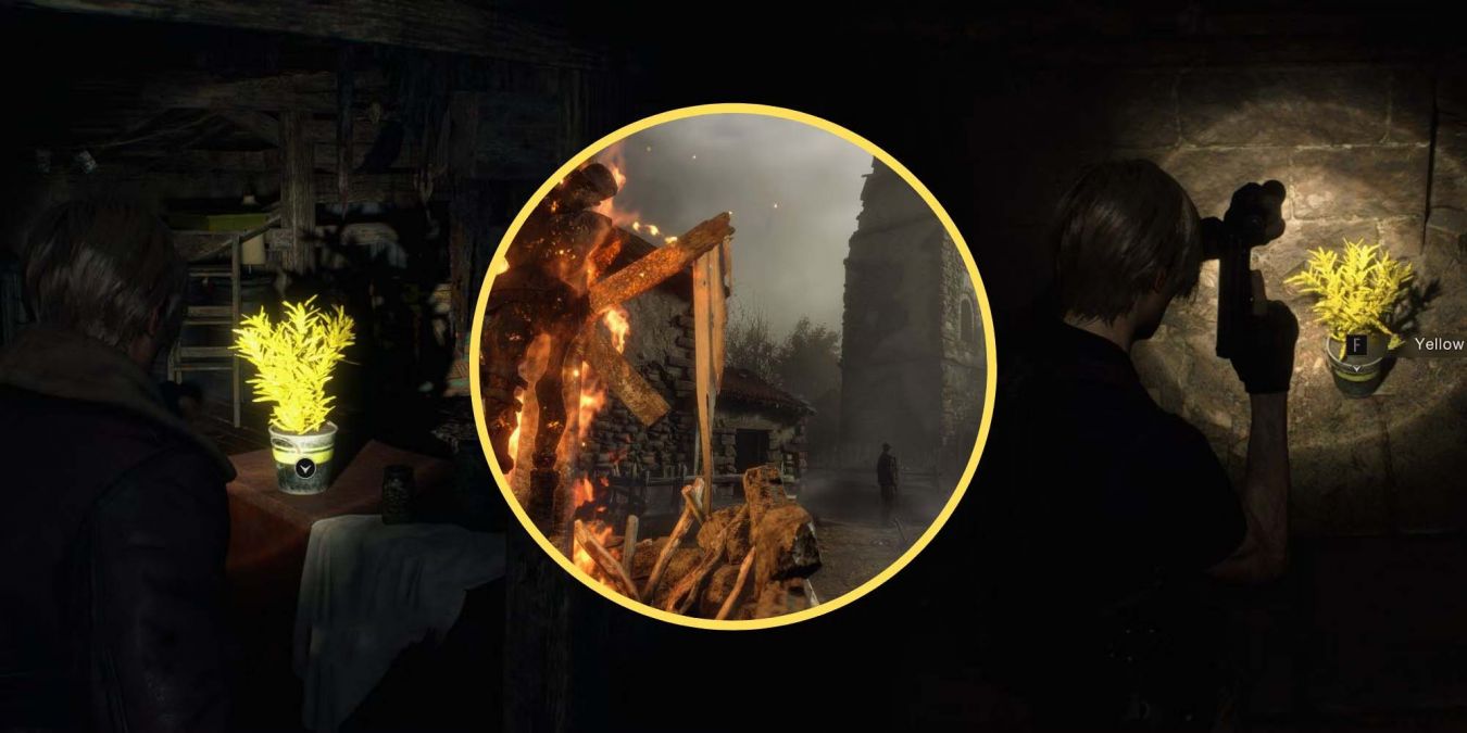 Все желтые травы в Resident Evil 4 Remake: где найти