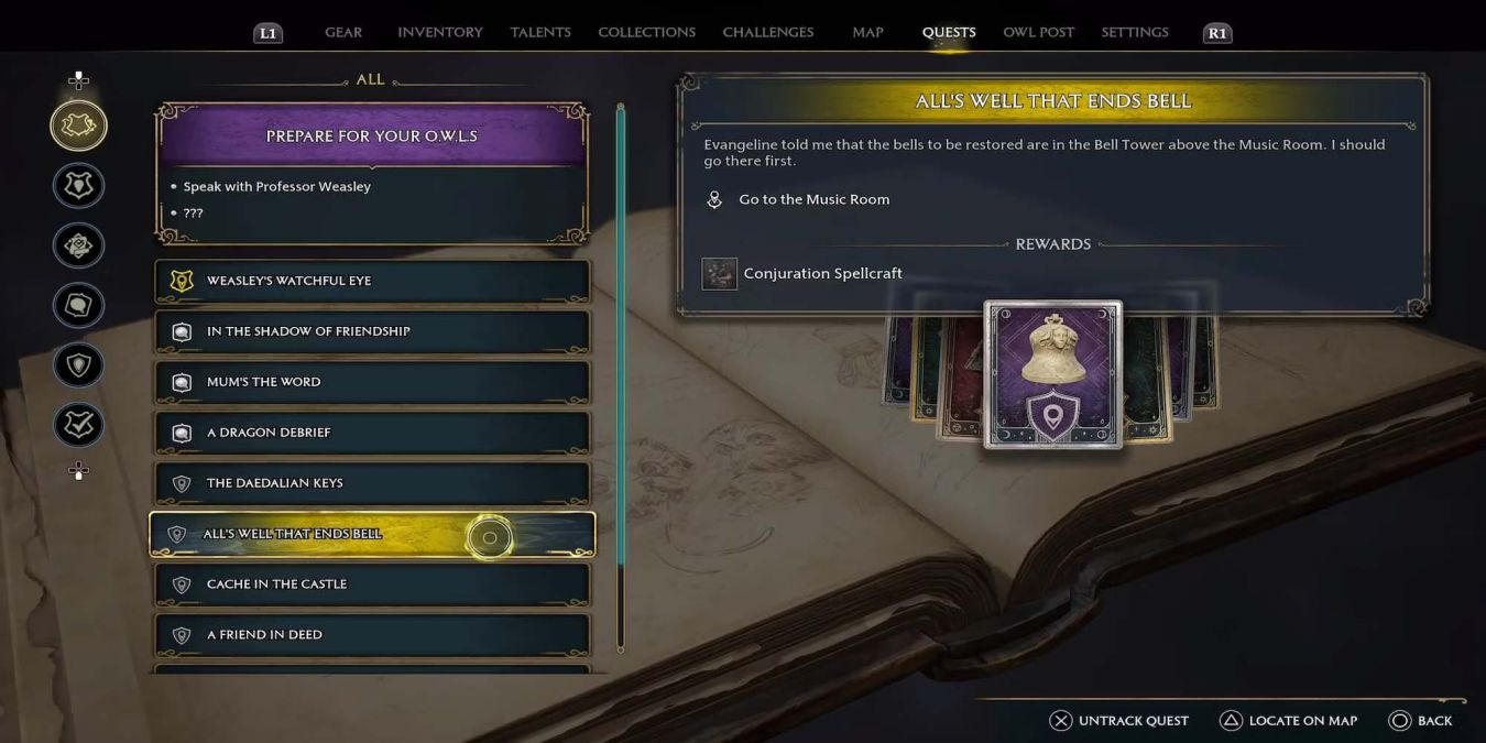 Колокольный перезвон в Hogwarts Legacy: как начать и пройти