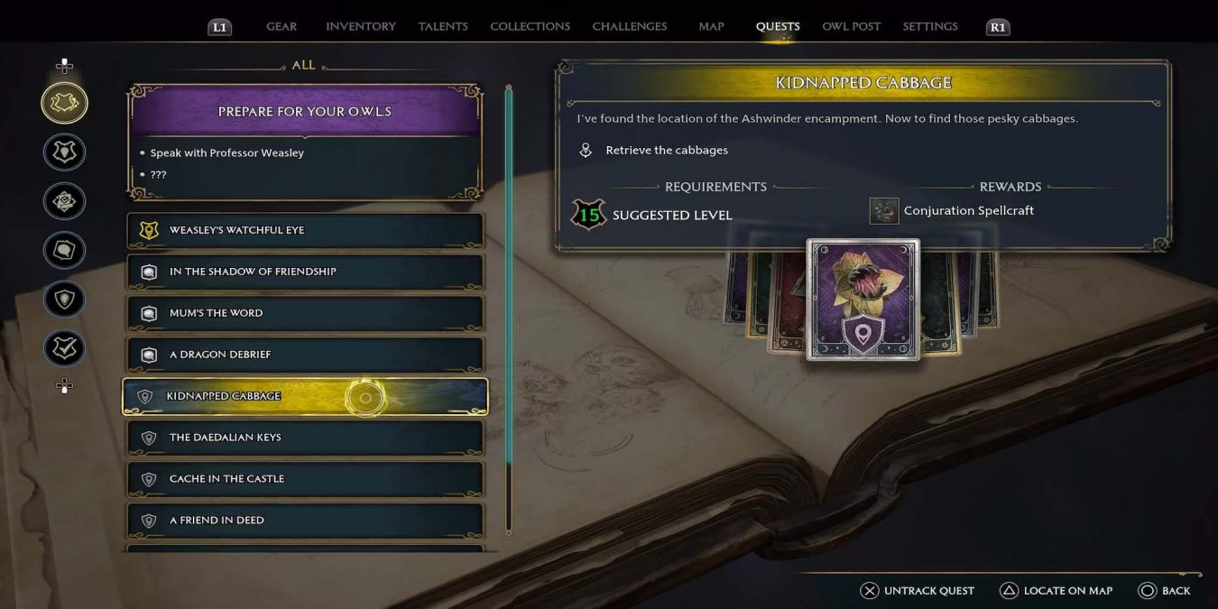 Похищенная капуста в Hogwarts Legacy: как начать и пройти Похищенная капуста в Hogwarts Legacy: как начать и пройти