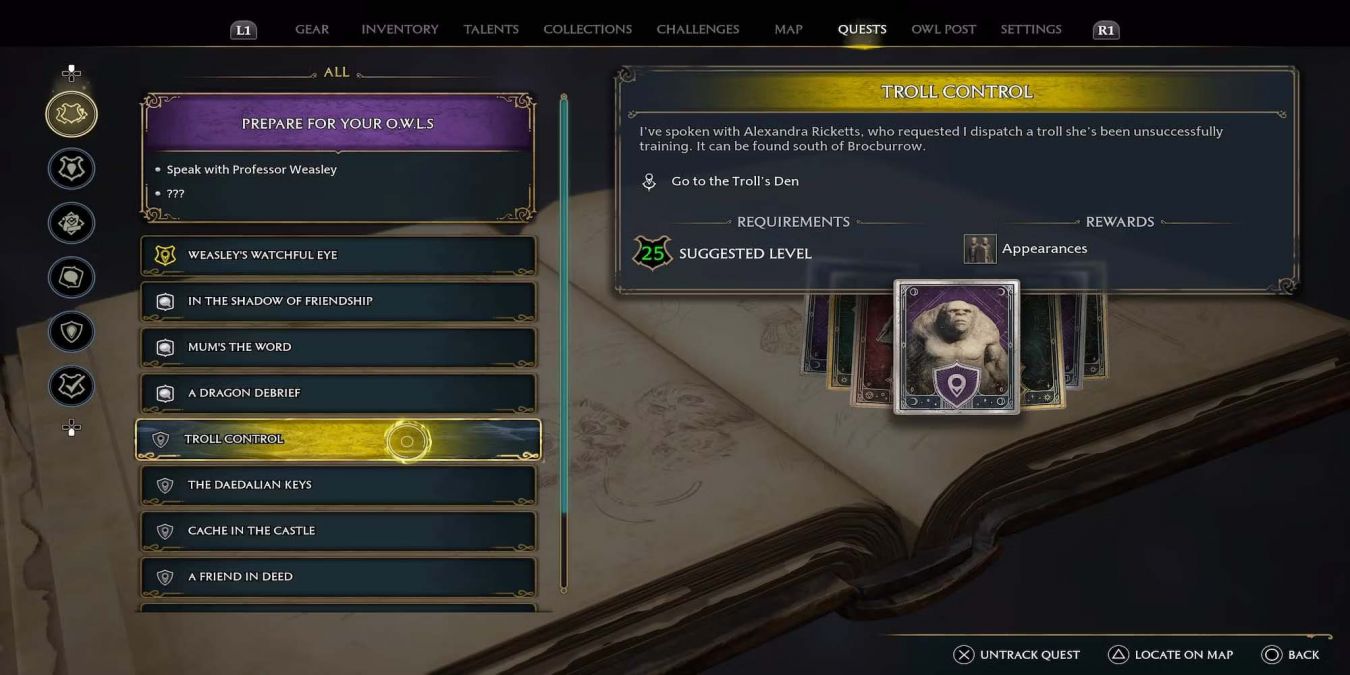 Тролль под контролем в Hogwarts Legacy: как начать и пройти