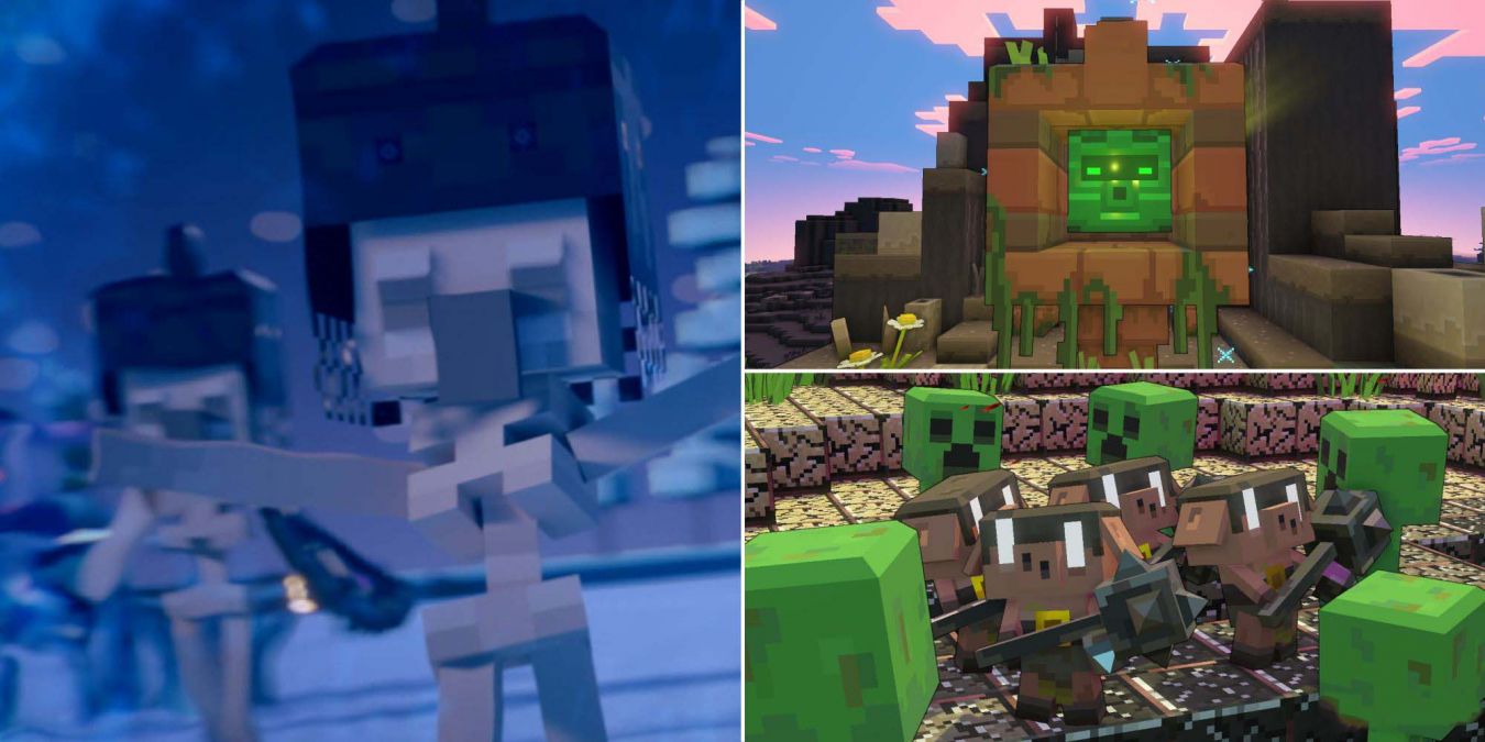 Как использовать мобов в Minecraft Legends