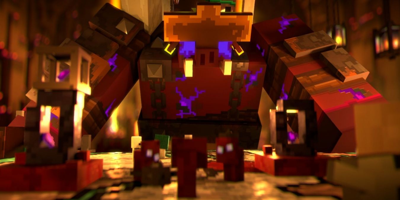 Большая свинья в Minecraft Legends: как победить