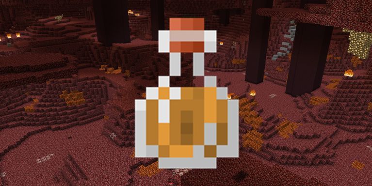 Как скрафтить зелье огнестойкости в Minecraft