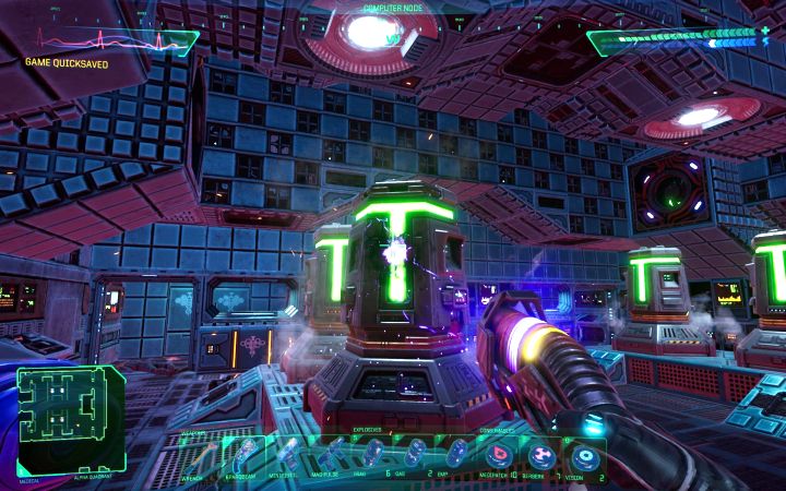 Как снизить уровень защиты палубы в System Shock Remake