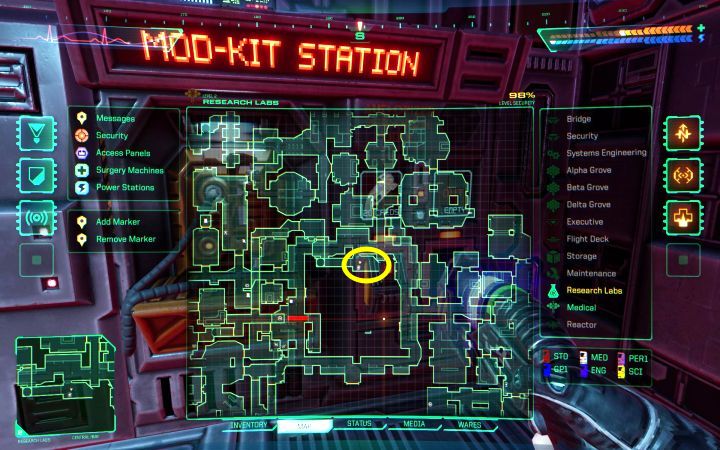 Все улучшения оружия в System Shock Remake: где найти