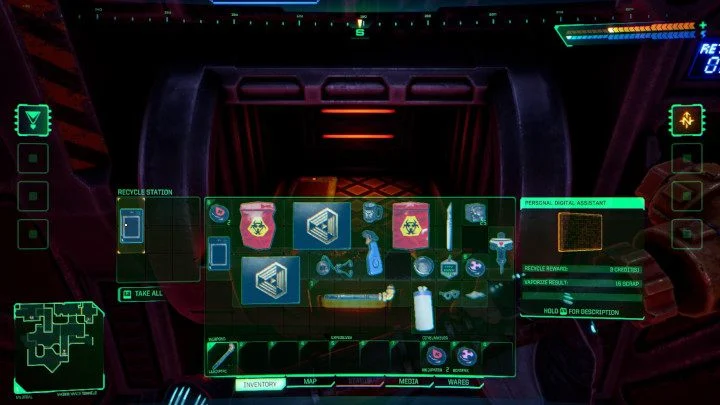 Для чего нужен мусор в System Shock Remake
