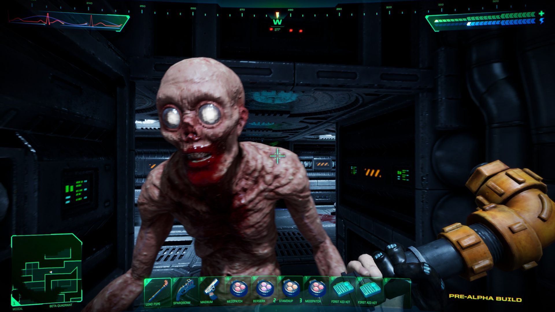 Все враги в System Shock Remake