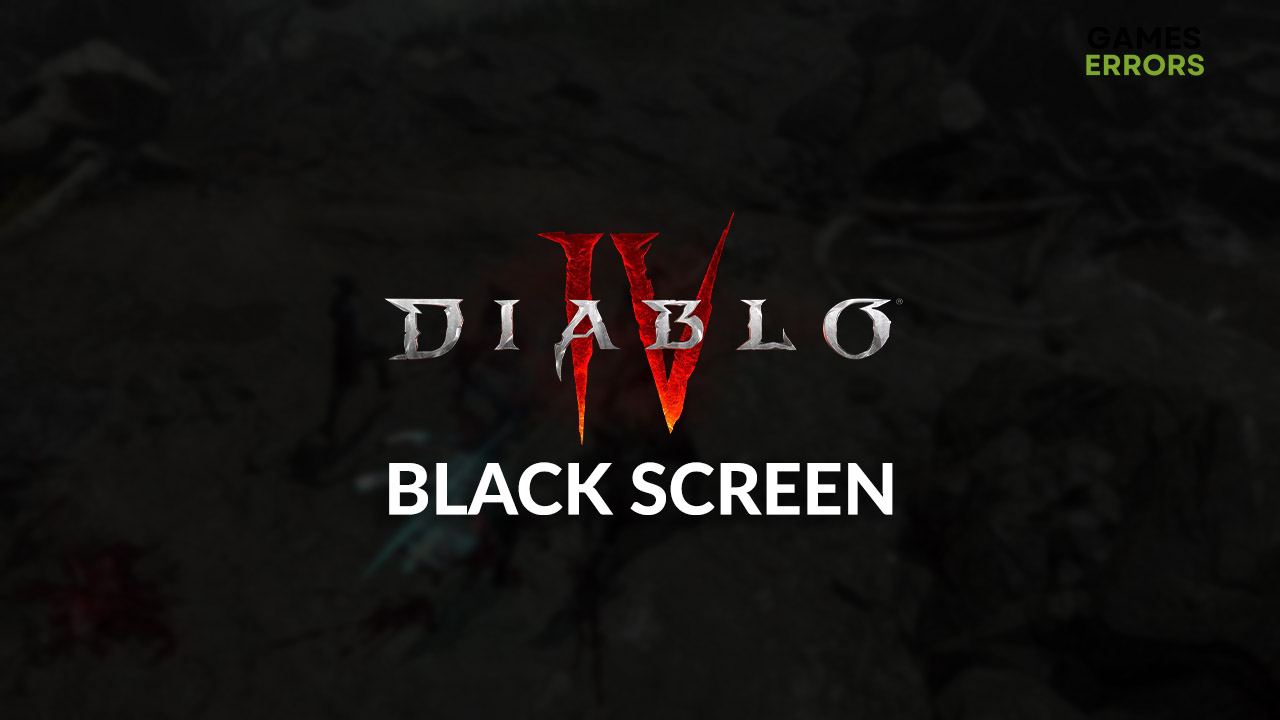 Чёрный экран в Diablo IV: как исправить