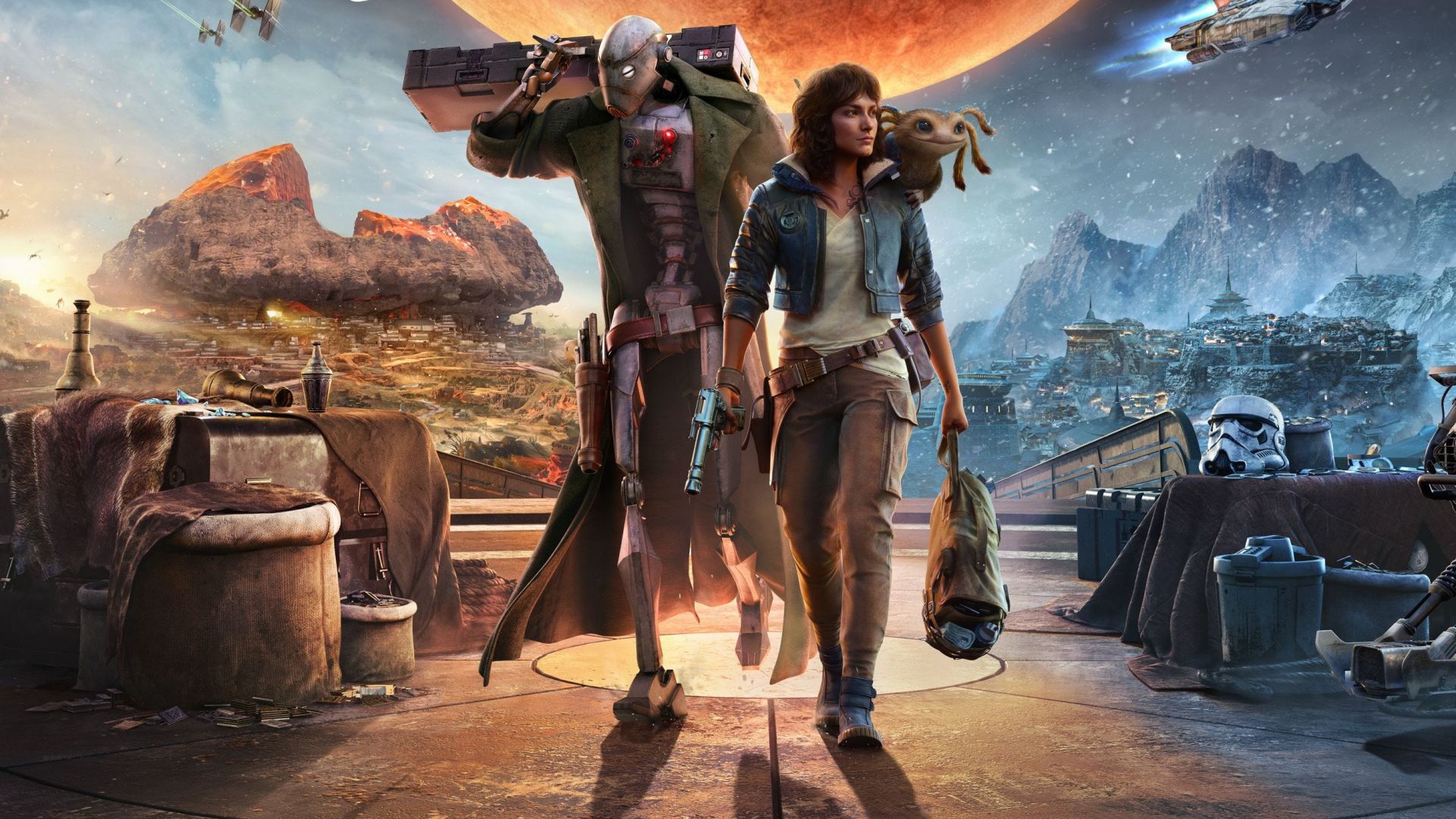 Ubisoft представила Star Wars Outlaws, игру с открытым миром с участием своеобразной девушки