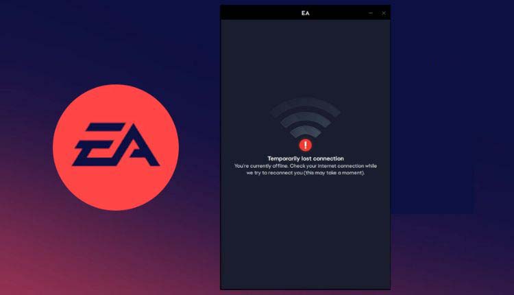 Временная потеря соединения EA App: как исправить