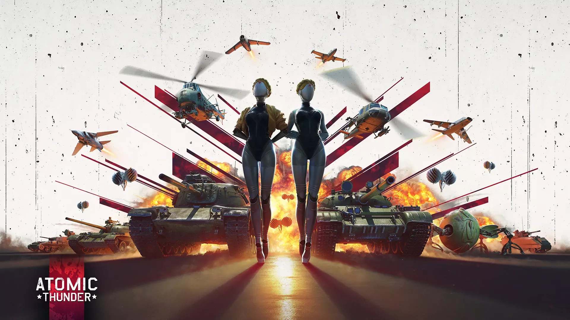 В War Thunder появятся боевые роботы из Atomic Heart