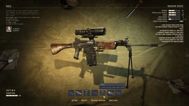 Как чинить оружие и снаряжение в Jagged Alliance 3