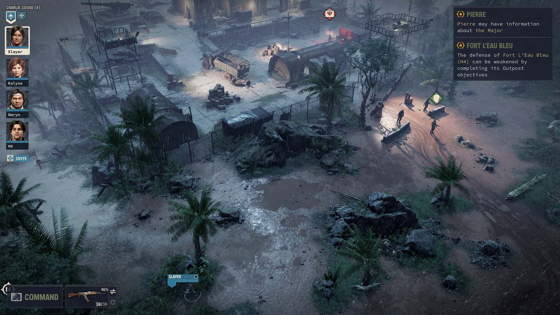 Форт Ло-Блё в Jagged Alliance 3: как найти и завербовать Пьерра
