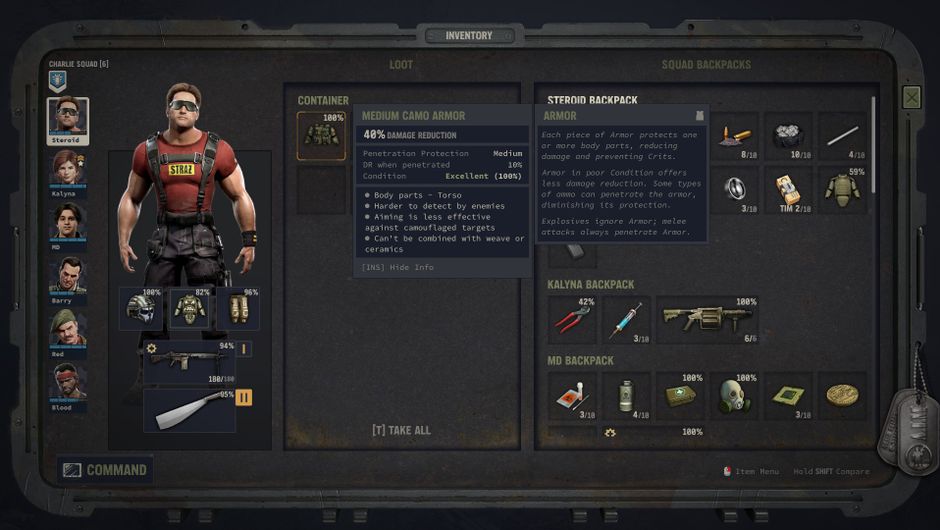 Ср. камуфляжная броня в Jagged Alliance 3: где взять Ср. камуфляжная броня в Jagged Alliance 3: где взять