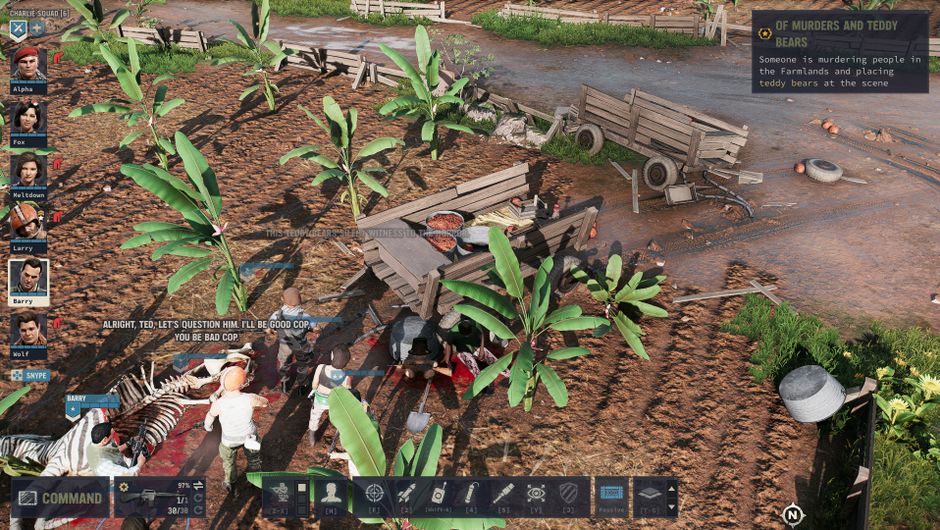 Как раскрыть убийства медвежьего маньяка Тедди в Jagged Alliance 3 Как раскрыть убийства медвежьего маньяка Тедди в Jagged Alliance 3