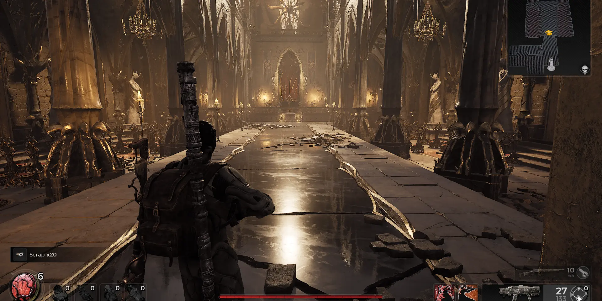 Головоломка с факелами в Золотых покоях в Remnant 2: как решить