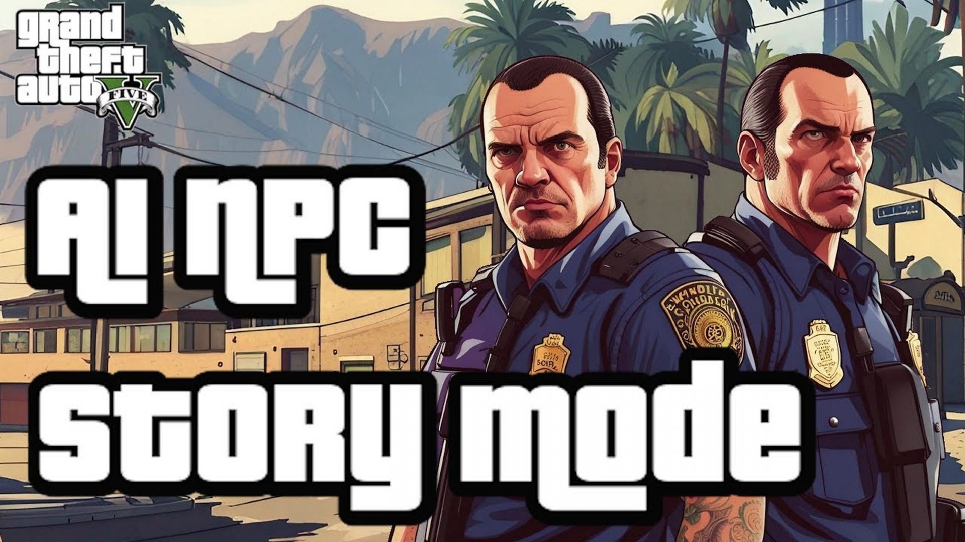 Для GTA 5 умелец сделал мод с отдельной сюжетной линией, моделируемой ИИ