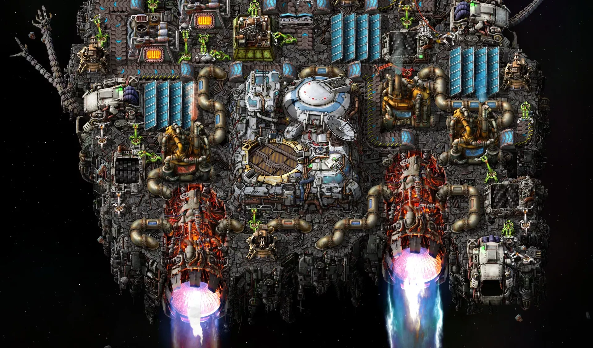 В DLC к Factorio появится строительство в космосе