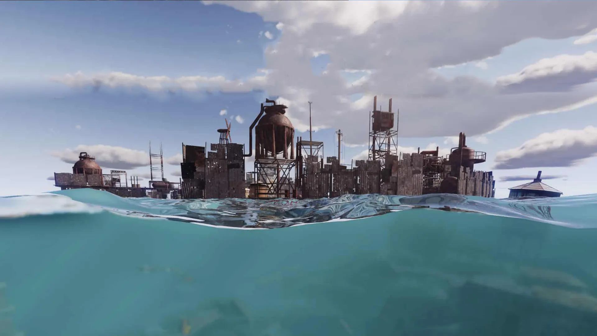 Как создать базу в Sunkenland