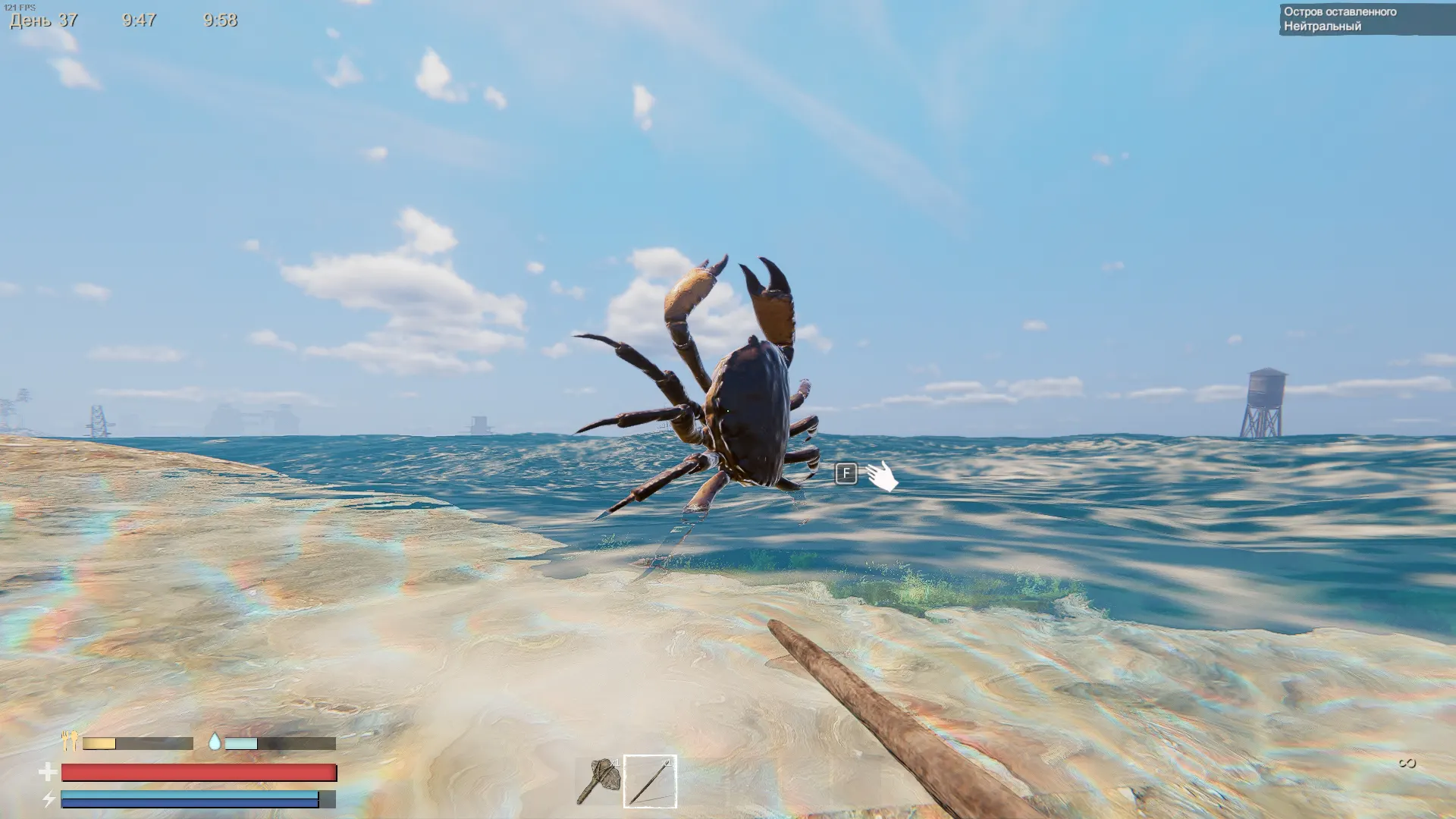 Деревянное копье в Sunkenland: как сделать Деревянное копье в Sunkenland: как сделать