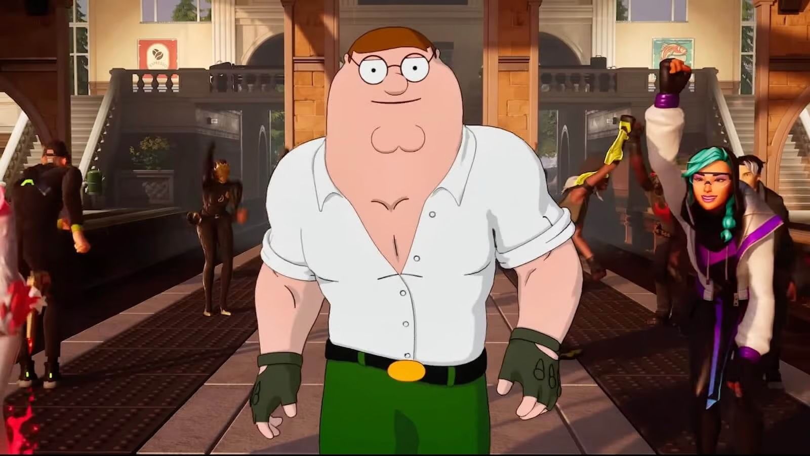 В новом сезоне Fortnite появятся Питер Гриффин и Солид Снейк