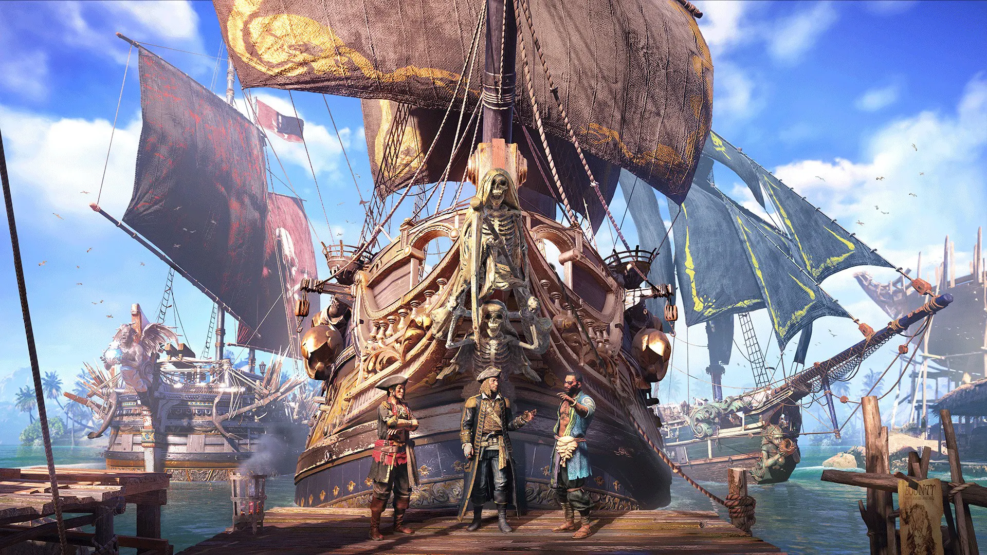 Ракетная установка в Skull and Bones: где взять