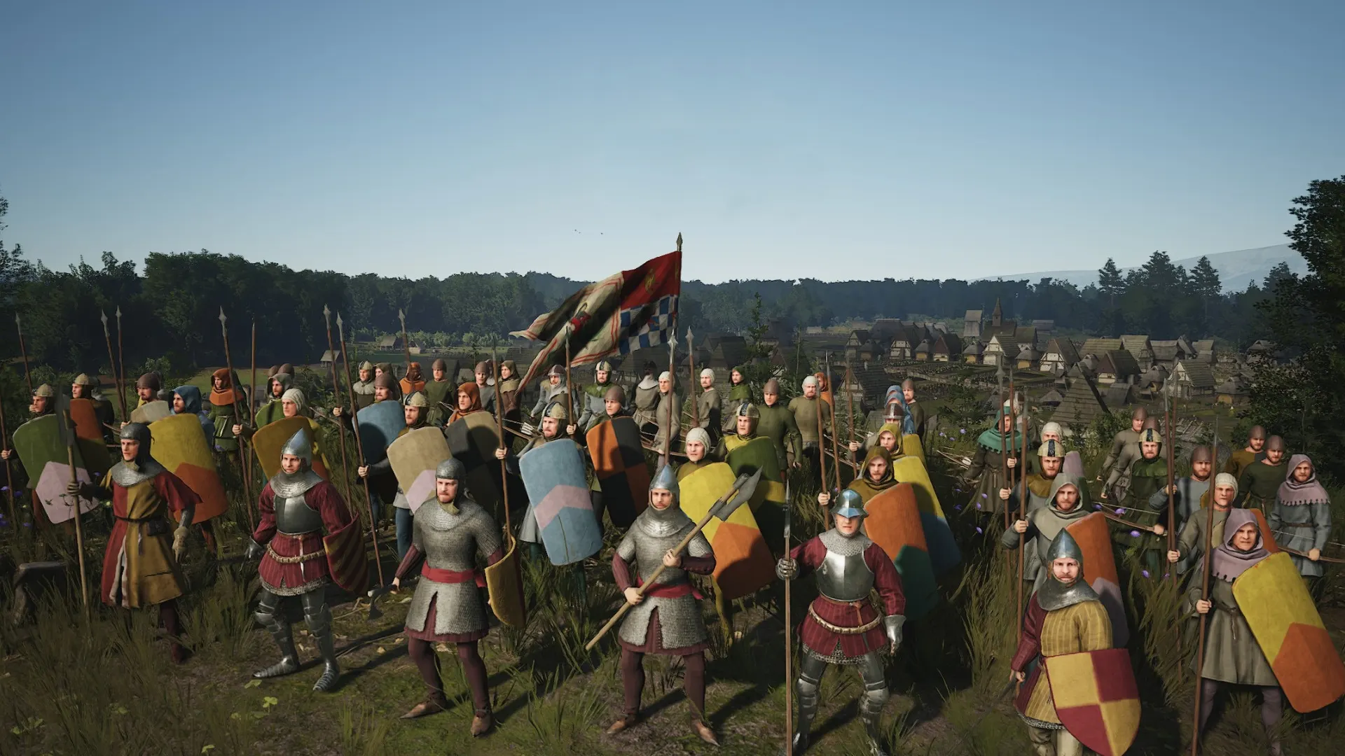 Боевая система в Manor Lords: как сделать оружие и остановить разбойников Боевая система в Manor Lords: как сделать оружие и остановить разбойников