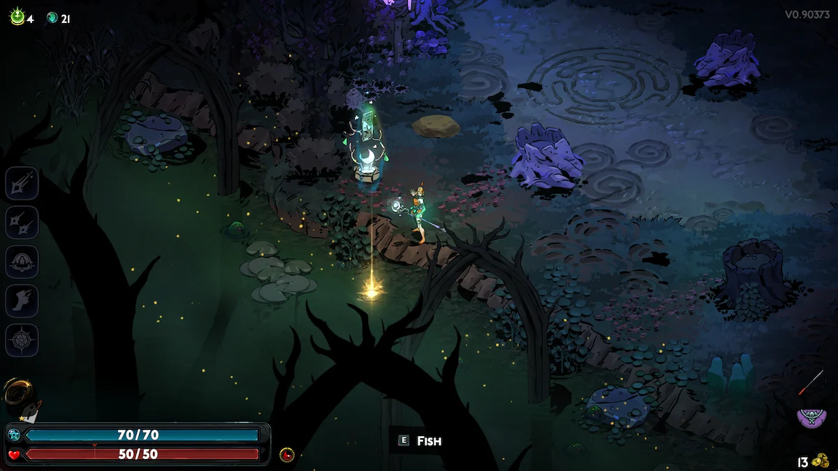 Как ловить рыбу и получить удочку в Hades 2