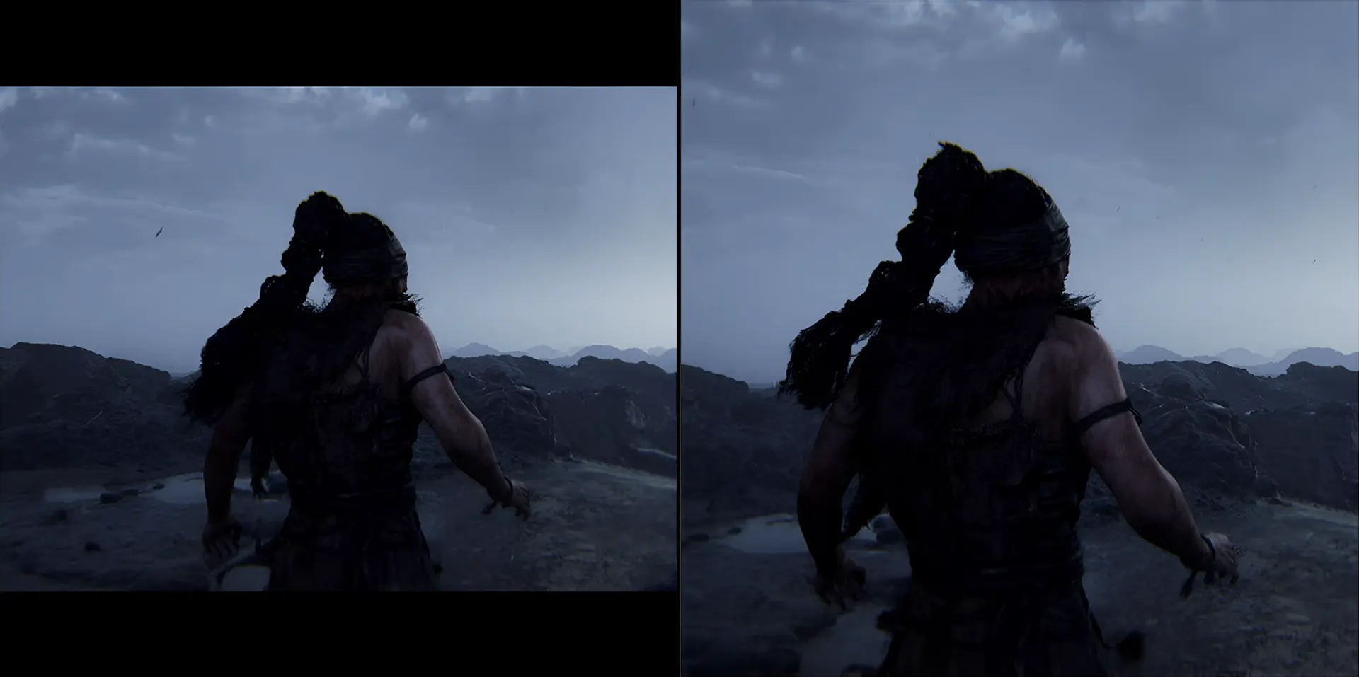 Чёрные полосы в Hellblade 2: как убрать Чёрные полосы в Hellblade 2: как убрать