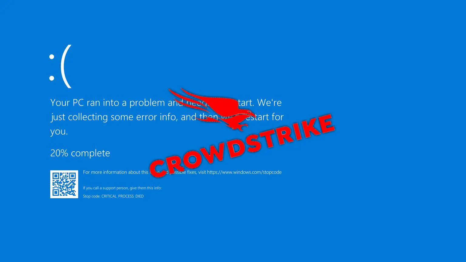 Массовые сбои Windows: обновление CrowdStrike вызывает «синий экран смерти»