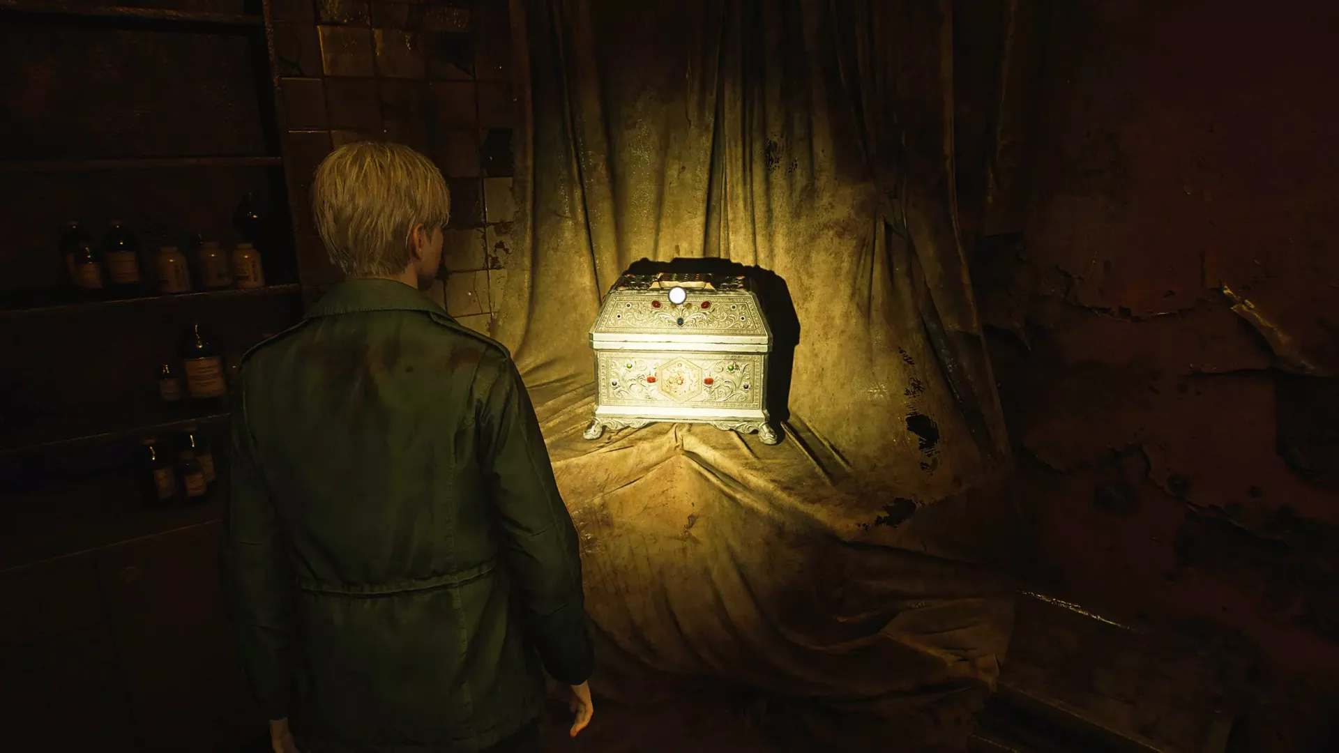 Декоративная шкатулка в Silent Hill 2 Remake: ответы на вопросы в лифте Декоративная шкатулка в Silent Hill 2 Remake: ответы на вопросы в лифте