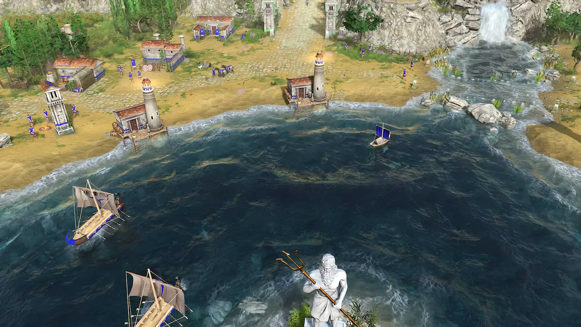 Как поставить игру на паузу в Age of Mythology: Retold