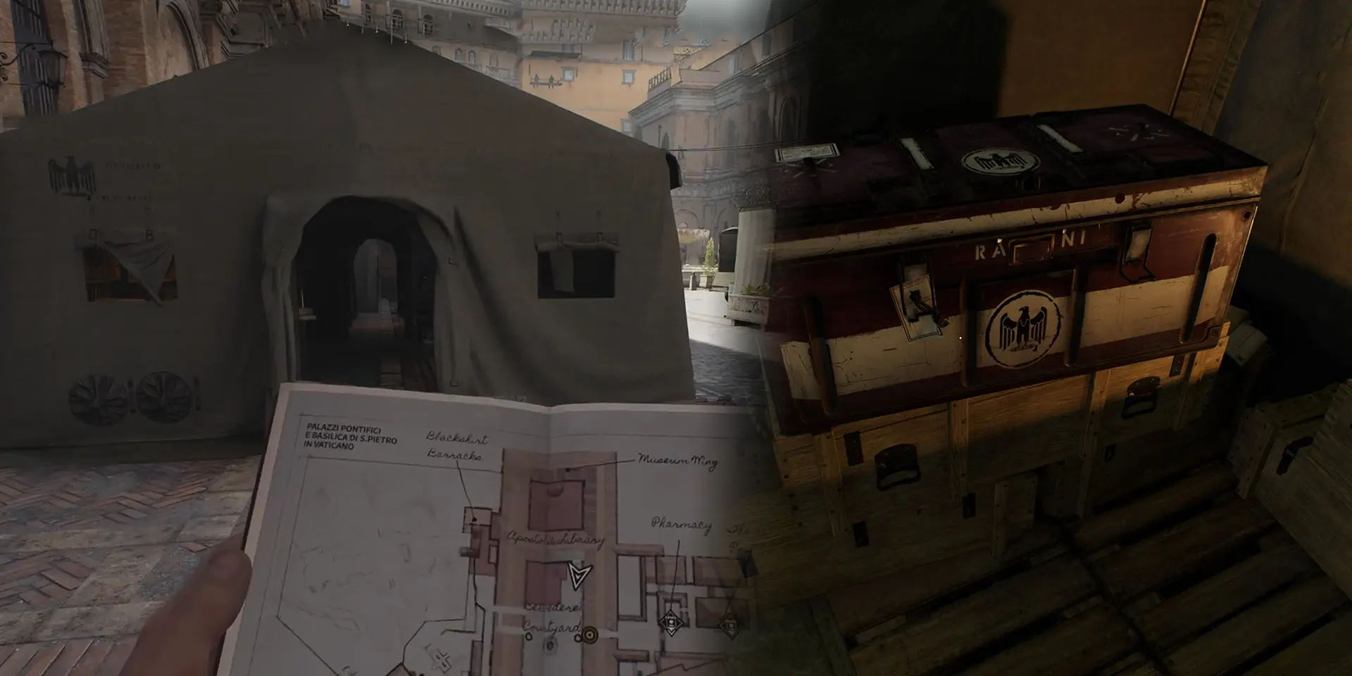 Как открыть сундук в Бельведерском дворе в Indiana Jones and the Great Circle