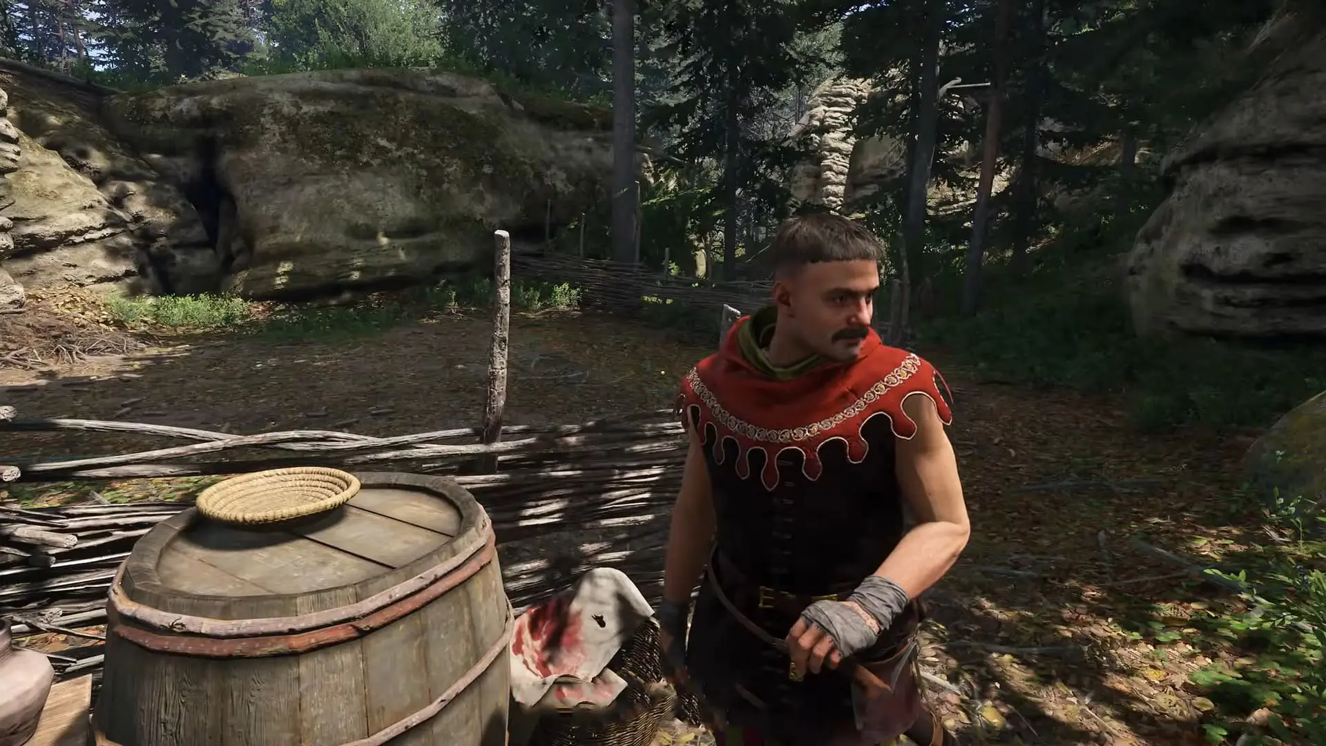 Бой: обучение 1 и 2 в Kingdom Come: Deliverance 2: как найти Кота и пройти обучение