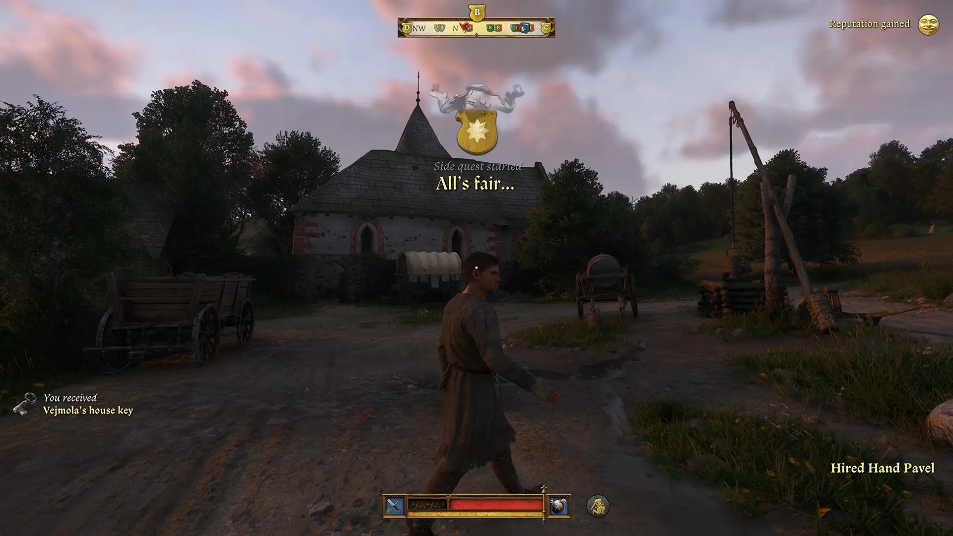 Справедливость в Kingdom Come: Deliverance 2: как найти и украсть пожитки для Павла