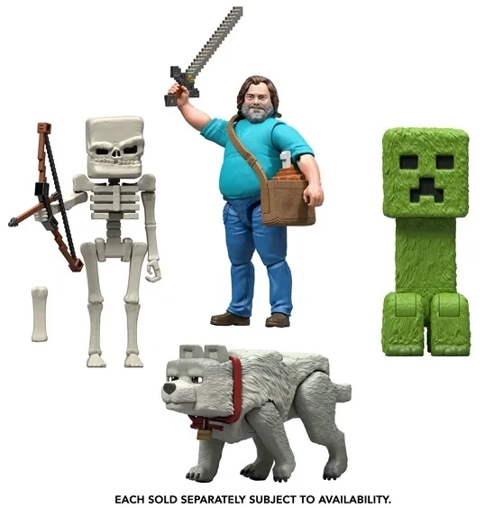 Появились фигурки по Minecraft фильму