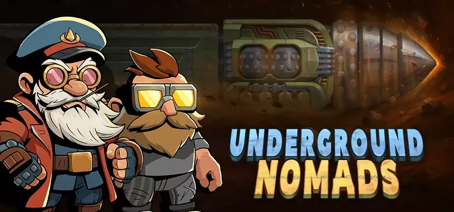 Гномы управляют подземным буром в Underground Nomads