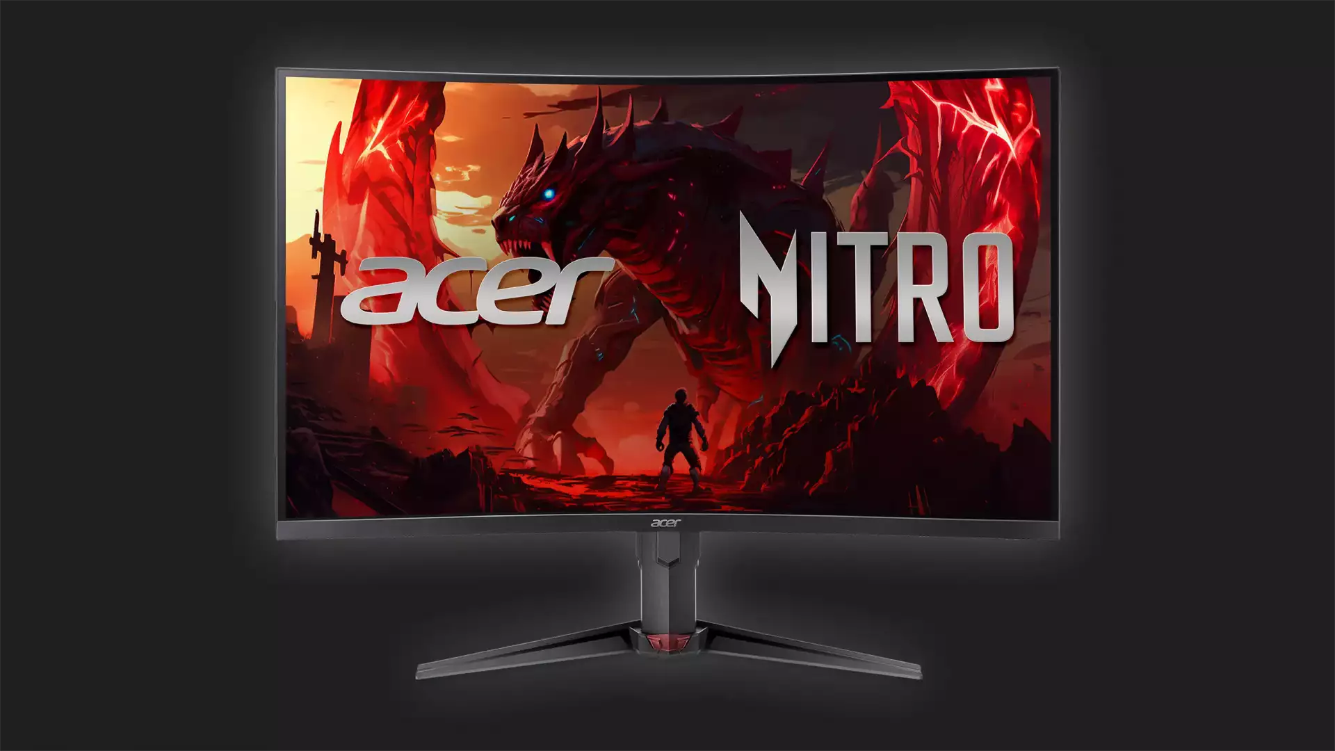 Acer представила изогнутый игровой монитор Nitro XZ323QUX2 с WQHD и частотой 240 Гц