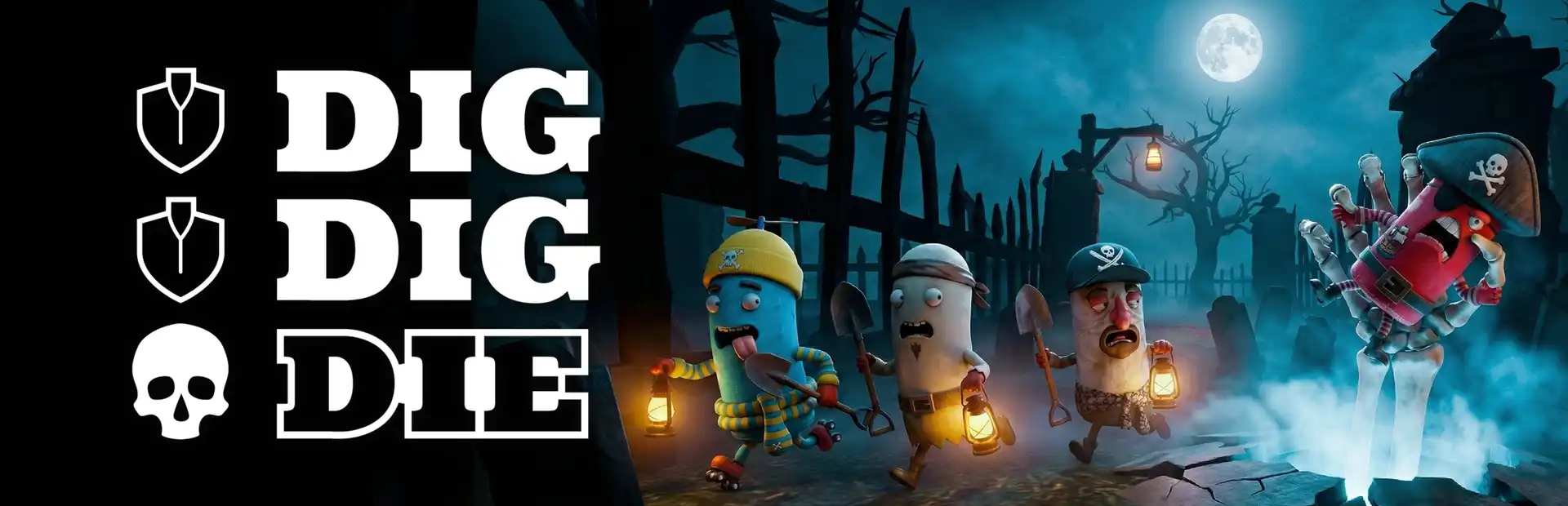 Ограбление могил в Dig Dig Die: новый онлайн-хоррор от Alice Games